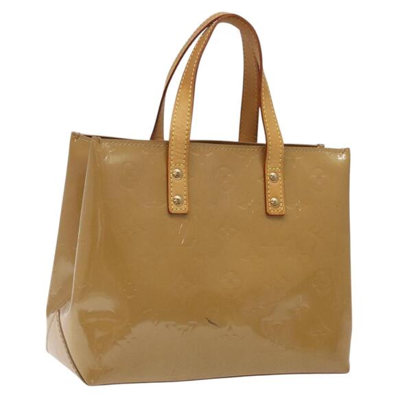 LOUIS VUITTON Monogram Vernis Reade PM Hand Bag Noisette M91334 - Picture 1 of 16